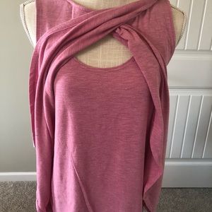 Isabel Maternity Nursing Tank Top in Pink, Size XS